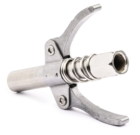 Uniwersalna końcówka smarownicy do kalamitek samoblokująca + wężyk 12000 PSI FALON-TECH