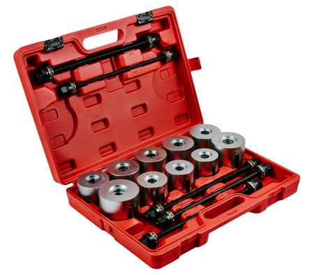 Zestaw ściągaczy do tulei i wahaczy 27 elementów FALON-TECH