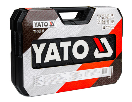 Zestaw kluczy nasadowych 173el YATO