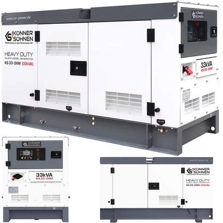 Agregat generator prądu stacja diesel KS 33-3XM Könner & Söhnen KS