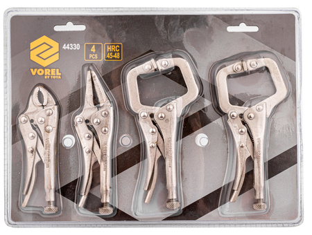 Zestaw mini szczypiec spawalniczych 4 sztuki YATO