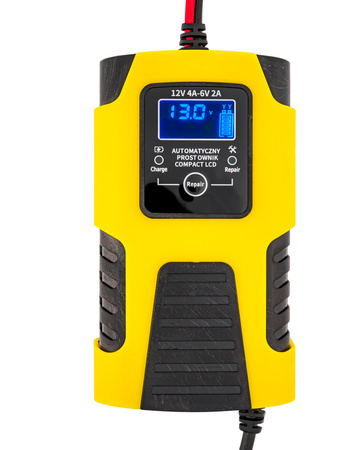 Prostownik automatyczny do akumulatora LCD 12V/6V 4A/2A VOLT POLSKA