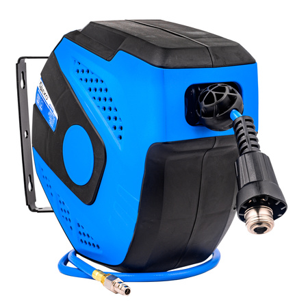 Wąż pneumatyczny do kompresora na zwijaku 14m 6,5mm GEKO