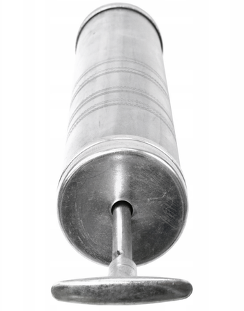 Odsysarka wysysarka ręczna do oleju pompka do oleju stalowa 500ml SILVER
