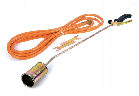 Palnik gazowy dekarski do opalania papy dachu 85cm przewód 5m AW TOOLS