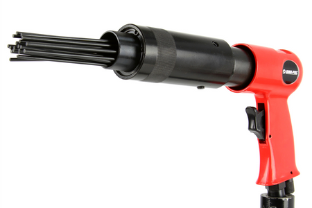 Młotek pneumatyczny blacharski igłowy udarowy do rdzy spawów 19 igieł MAR-POL