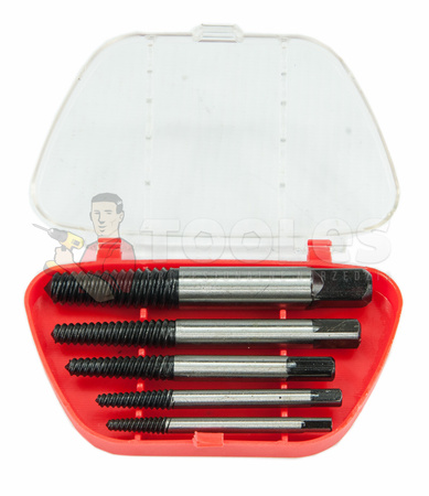 Wykrętaki do urwanych/zerwanych śrub 5 elementów FALON-TECH