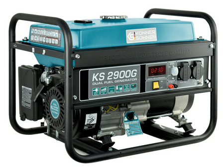 Agregat generator prądotwórczy benzynowo - gazowy KS 2900G 2,9 kW 1-fazowy Könner & Söhnen KS