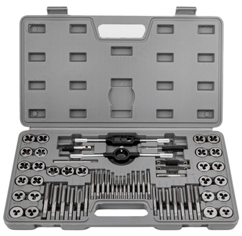 Zestaw narzynki gwintowniki kalibrowniki 60 sztuk