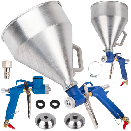 Pistolet do tynkowania i malowania 5L pneumatyczny (metal) FALON-TECH