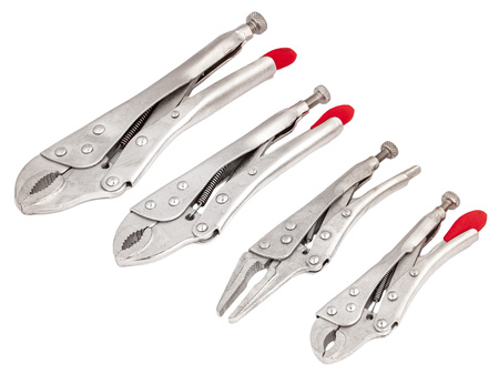 Szczypce zaciskowe Morse'a 125-250 mm (5-10") Zestaw 4 szt SILVER