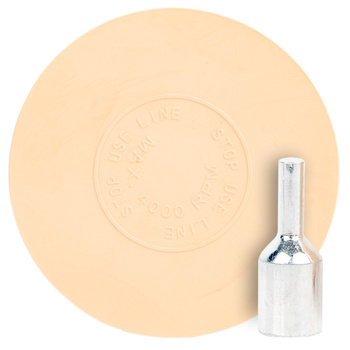 Krążek gumowy do usuwania kleju naklejek felg adapter na wiertarkę FALON-TECH