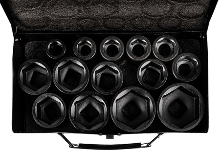 Zestaw nasadki udarowe głębokie do klucz pneumatyczny 3/4" 14el 17-50mm JCB