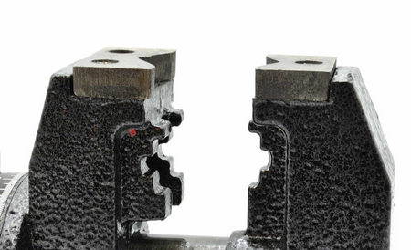 Imadło ślusarskie obrotowe hartowane 100mm 360 stopni GEKO