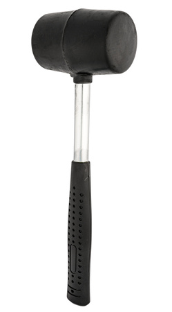 Młotek gumowy bezodrzutowy 350gr metalowa rączka FALON-TECH