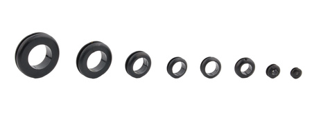 Zestaw przelotek gumowych 180 szt GEKO