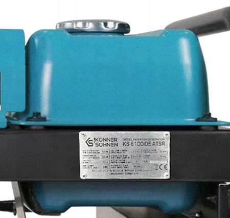 Agregat generator prądu inwertorowy diesel KS 6100IDE ATSR 5kW Könner & Söhnen KS