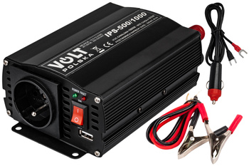 Przetwornica napięcia prądu IPS-1000 (12V/230V/1000W) VOLT POLSKA