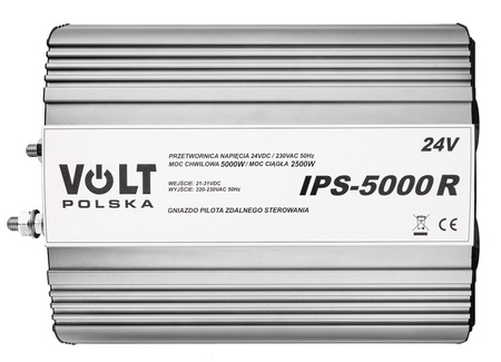 Przetwornica samochodowa IPS-5000R 24V/230V 2500/5000W VOLT POLSKA