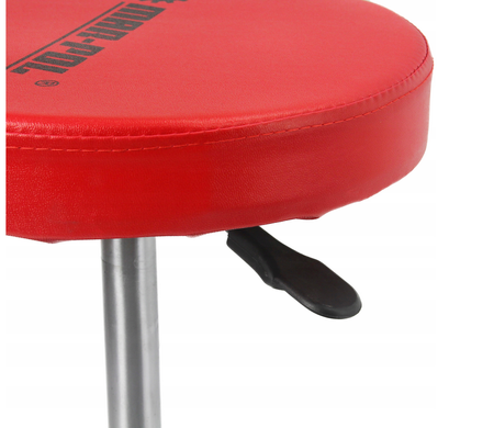 Stołek warsztatowy obrotowy z półką MAR-POL