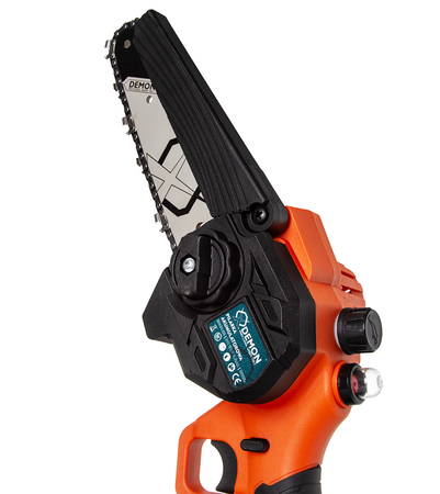 Mini pilarka piła łańcuchowa 6" 15 cm gałęziówka akumulatorowa 21V 2 x AKU M66162 DEMON