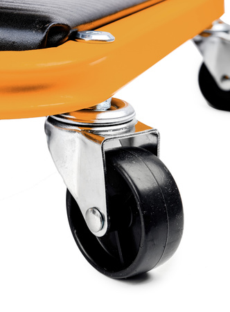 Leżanka warsztatowa składana taboret leżak 2w1 siedzisko stołek 150kg FORSTIME