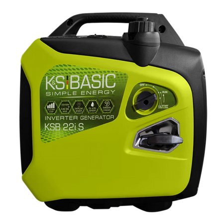 Agregat generator prądotwórczy benzynowy inwerterowy 2 kW cichy rozruch elektryczny KSB 22iES Könner & Söhnen KS