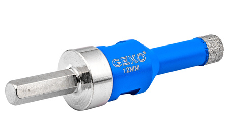 Zestaw otwornic diamentowych 6 - 68 mm - zestaw 12 el GEKO