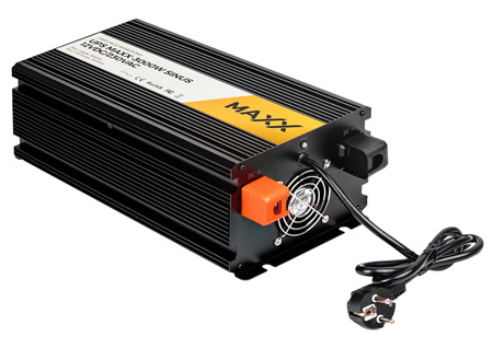 Przetwornica prądu napięcia UPS sinus 12v 230v MAXX 1500/3000W LCD PILOT 4SUN