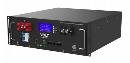 Magazyn energii LifePo4 rack 51,2V 100Ah 100A 5120Wh 5.1KWh VOLT POLSKA