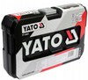 Zestaw kluczy nasadowych nasadki grzechotka 1/4" YT-14451 23el YATO