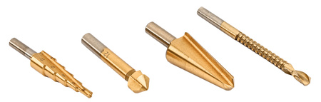 Wiertła uniwersalne do stali metalu rozwiertak pogłębiacz stożkowy 4el FALON-TECH