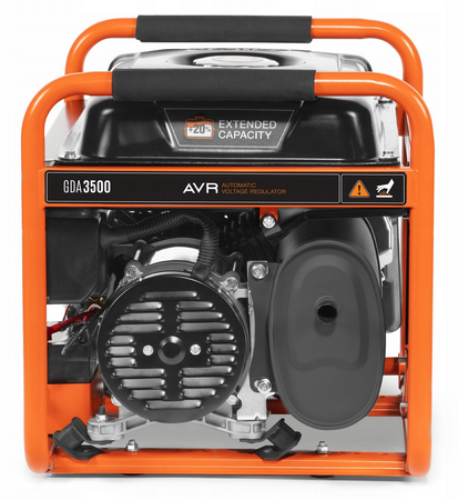 Agregat prądotwórczy generator prądu 230V GDA3500E rozruch start AVR DAWEOO