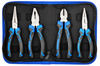 Zestaw narzędziowy kombinerki szczypce proste wygięte ucinaczki etui 4 el. FALON-TECH