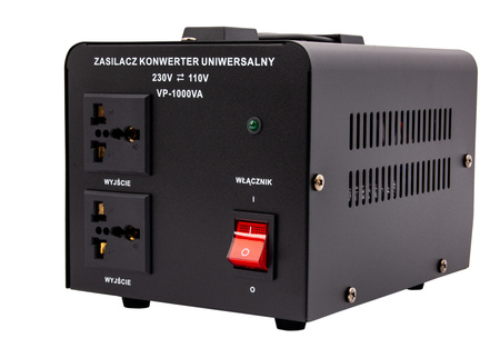 Konwerter reduktor napięcia 1000W (230V/110V) VOLT POLSKA