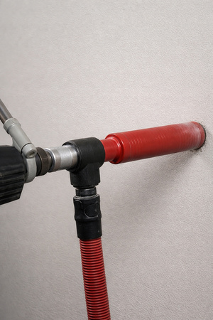 Adapter do odprowadzania pyłu odsysania do wiertnicy wiertarki UNC 1 1/4"+ FALON-TECH