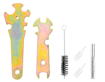 Zestaw pistolety malarskie lakiernicze pneumatyczne reduktor ciśnienia JCB