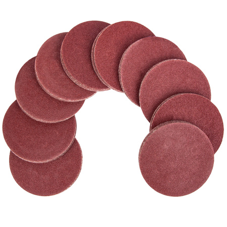 Papier ścierny na rzep krążek dysk 125mm P180 100szt SILVER