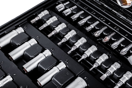 Zestaw narzędziowy kluczy nasadowych klucze nasadowe torx grzechotki 108 el PARTNER