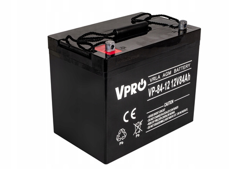 Akumulator AGM VRLA V-PRO 12V 84Ah Bezobsługowy VOLT POLSKA
