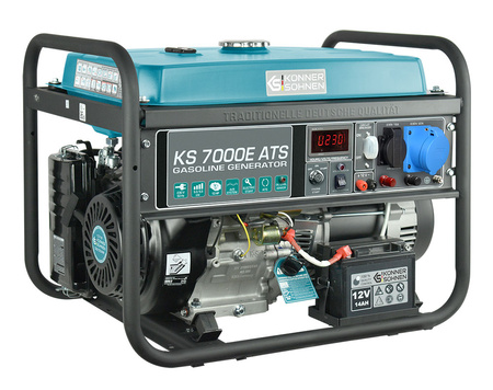 Agregat generator prądu benzynowy KS 7000E ATS 5000w 230v Könner & Söhnen KS
