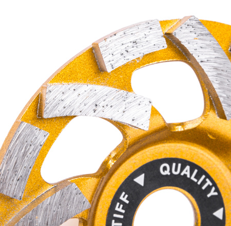 Tarcza garnkowa frez do szlifowania betonu diamentowa segmentowa 125mm gold Mastiff FALON-TECH