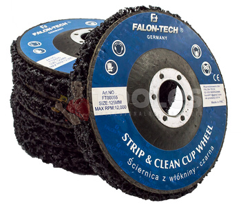 Tarcza Ścierna z Włókniny 125x22mm Ściernica INOX MAR-POL