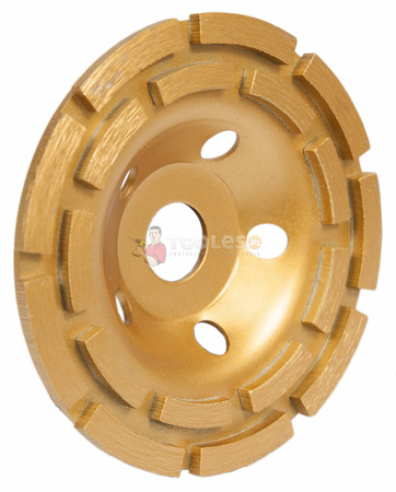 Tarcza diamentowa do szlifowania betonu garnkowa segmentowa 125mm M14 FALON-TECH