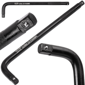 Pokrętło udarowe klucz fajkowy typu L przedłużka do kół 1/2" 300 mm JCB