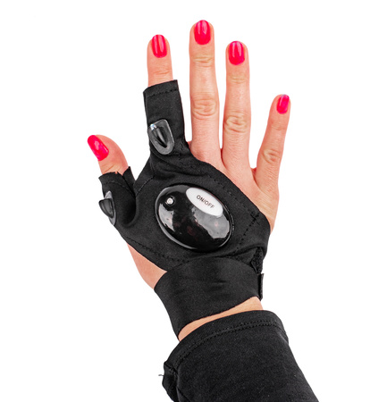 Rękawica świetlna LED warsztatowa dla mechaników GEKO