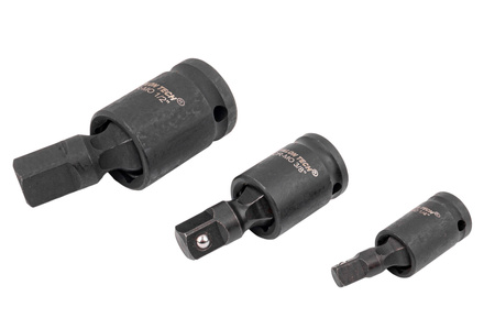 Zestaw przegubów kulistych udarowych 1/4 3/8 1/2 (3szt) FALON-TECH