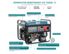 Agregat generator prądu benzynowy KS 7000E-3 5500W 400V Könner & Söhnen KS