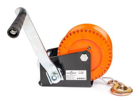 Wyciągarka wciągarka ręczna korbowa linowa 1200 LBS 545kg FALON-TECH