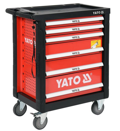Szafka wózek warsztatowy 185 el YT-55307 YATO